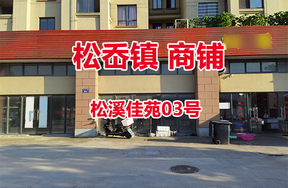 松岙镇松溪佳苑03号商铺